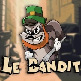 Logo of Le Bandit from Hacksaw Gaming at Maneki Spins Casino